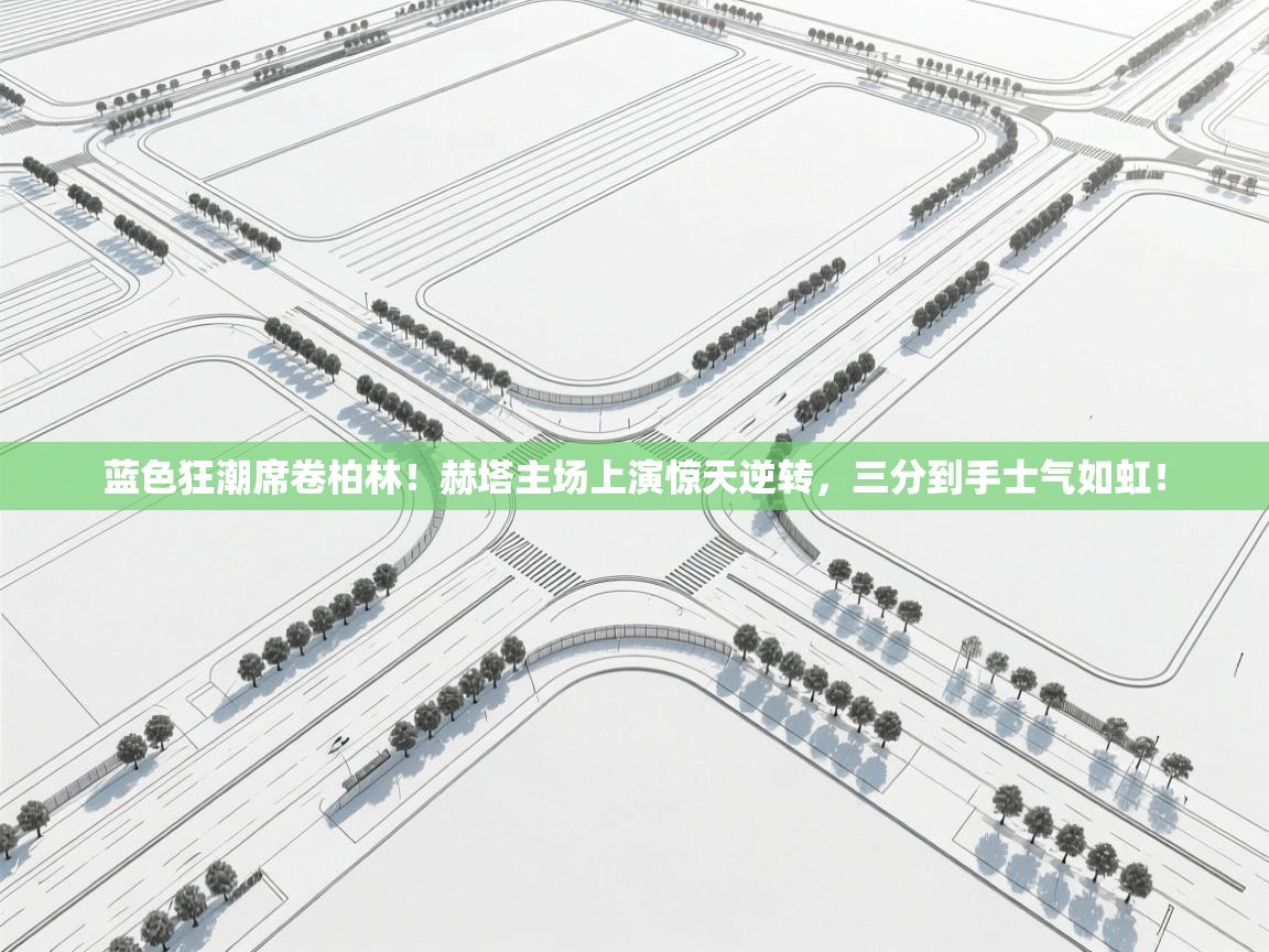 蓝色狂潮席卷柏林！赫塔主场上演惊天逆转，三分到手士气如虹！  第2张